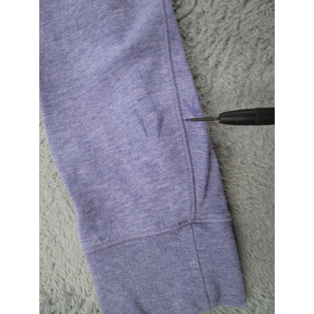 Polo Ralph Lauren Mens Medium Purple Heather Quarter Zip Pullover Sweater M Pony